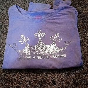 A light purple kids shirt